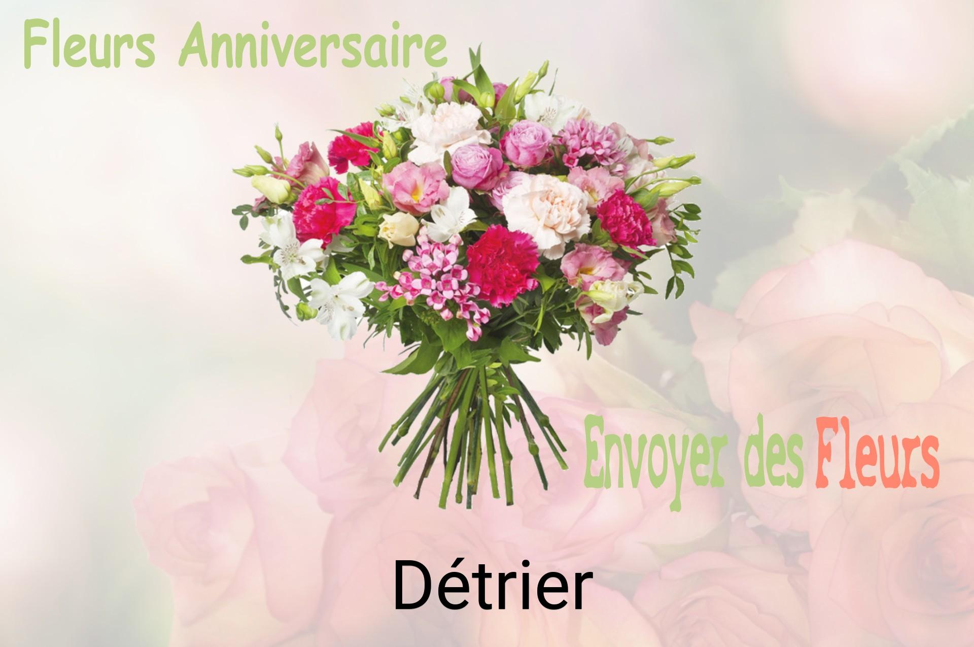 Bouquet de fleurs d’anniversaire livré à Détrier